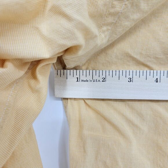 Vintage Gitman Bros Shirt Mens 16 35 Button‎ Down Long Sleeve Orange Cotton USA - Picture 8 of 11